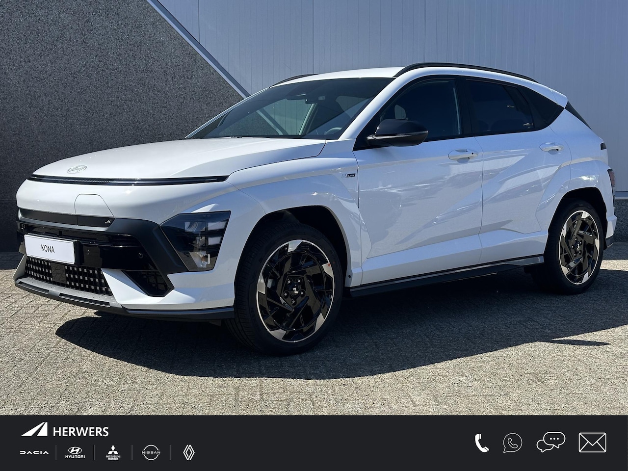 Hyundai Kona - N Line Business 64.8 kWh / Uit Voorraad Leverbaar / Snel Rijden / Navigatie / Cruise Contr - AutoWereld.nl