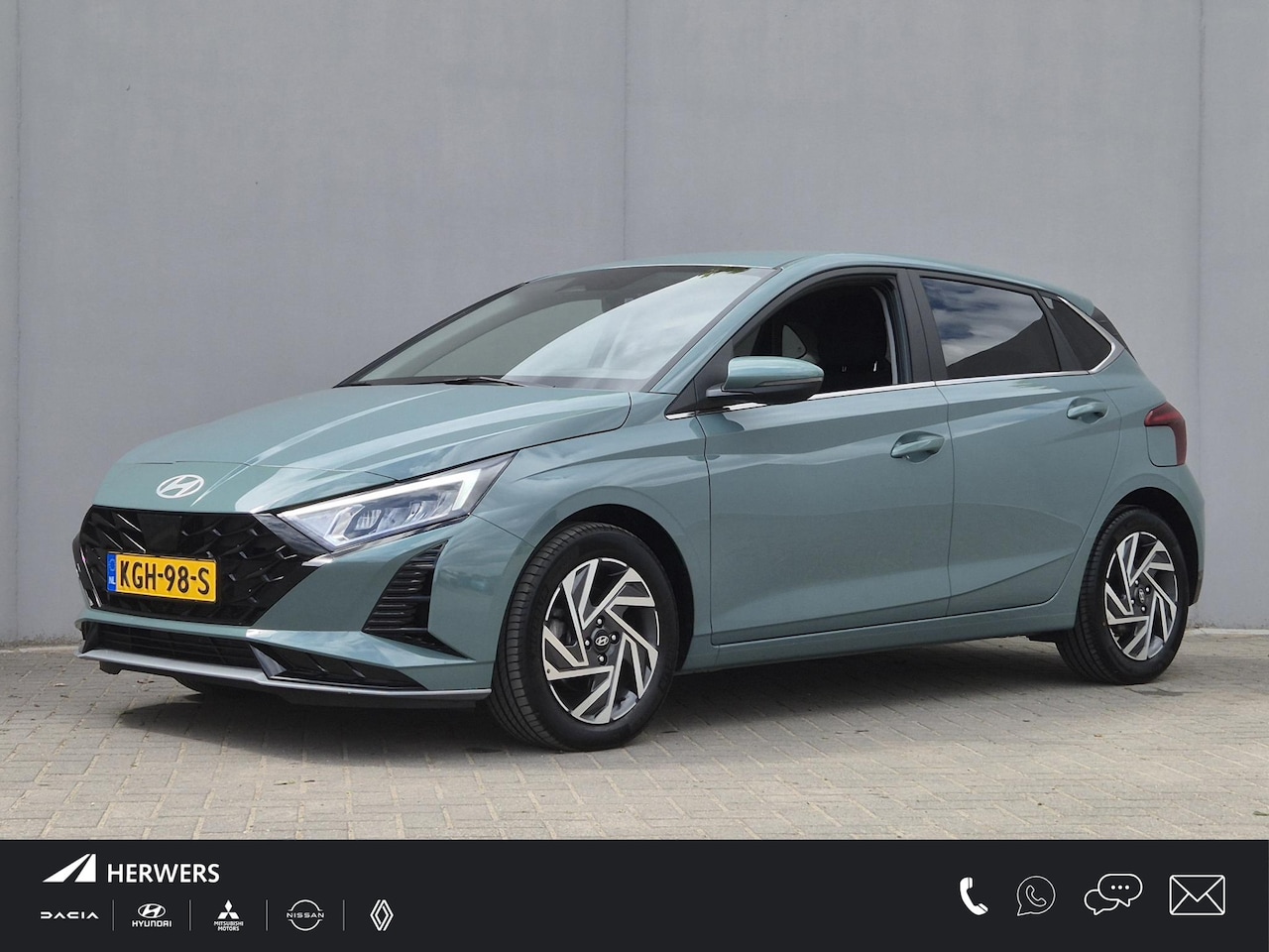 Hyundai i20 - 1.0 T-GDI Premium / Fabrieksgarantie tot 03-2030 / Dealer onderhouden / Stuur- & Stoel ver - AutoWereld.nl