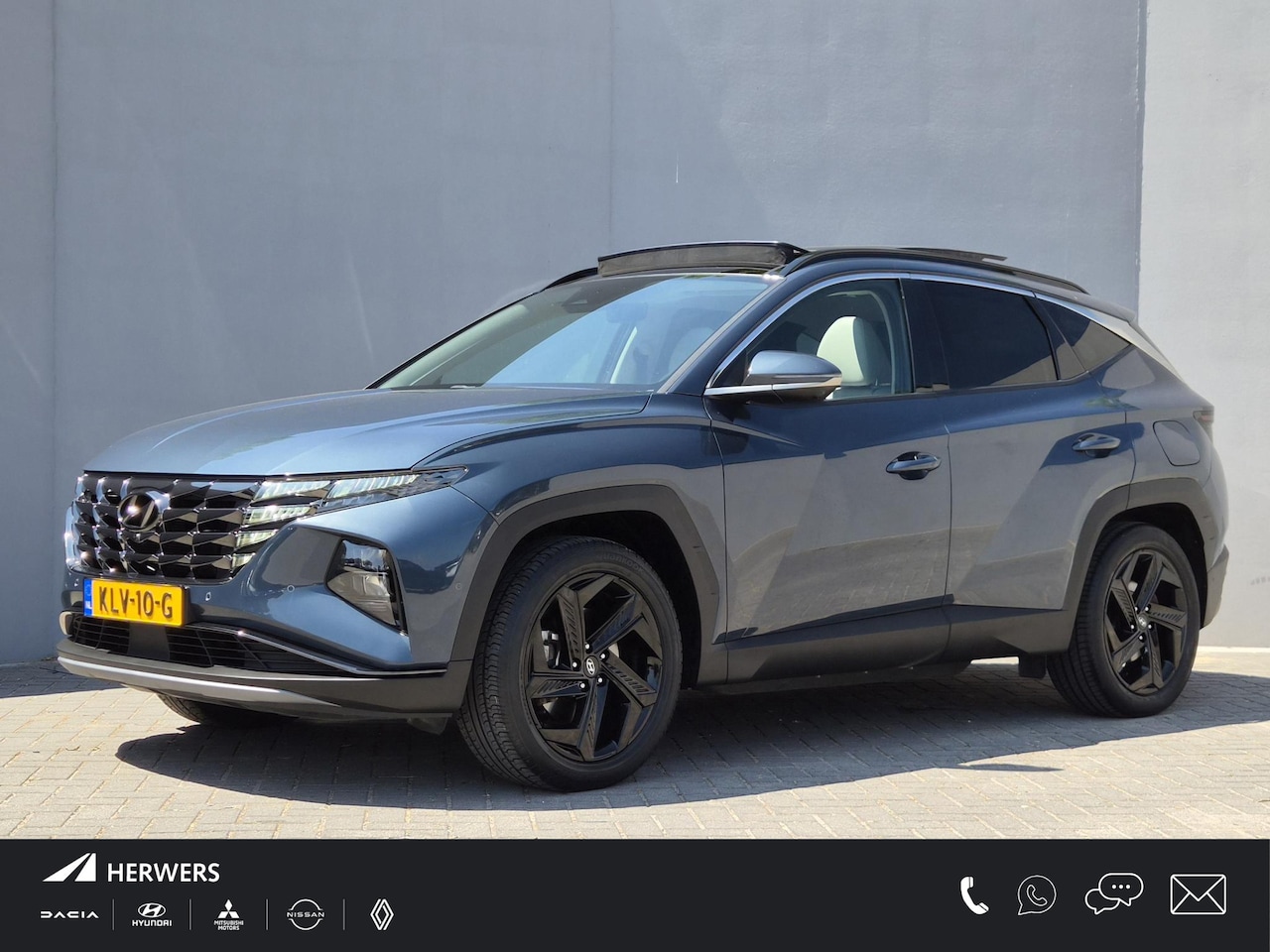 Hyundai Tucson - 1.6 T-GDI PHEV Premium Sky 4WD / Glazen schuif- en kanteldak / Rondomzicht camera / Trekge - AutoWereld.nl