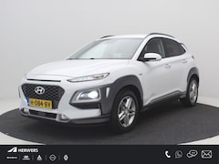 Hyundai Kona - 1.6 GDI HEV Premium / Trekhaak / Lederen bekleding / HUD Display / Navigatie / Adaptieve C