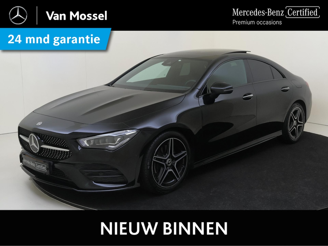 Mercedes-Benz CLA-Klasse - 200 Business Solution AMG / Panoramadak/ Night/ Sfeerverlichting/ Memory/ Multibeam - AutoWereld.nl