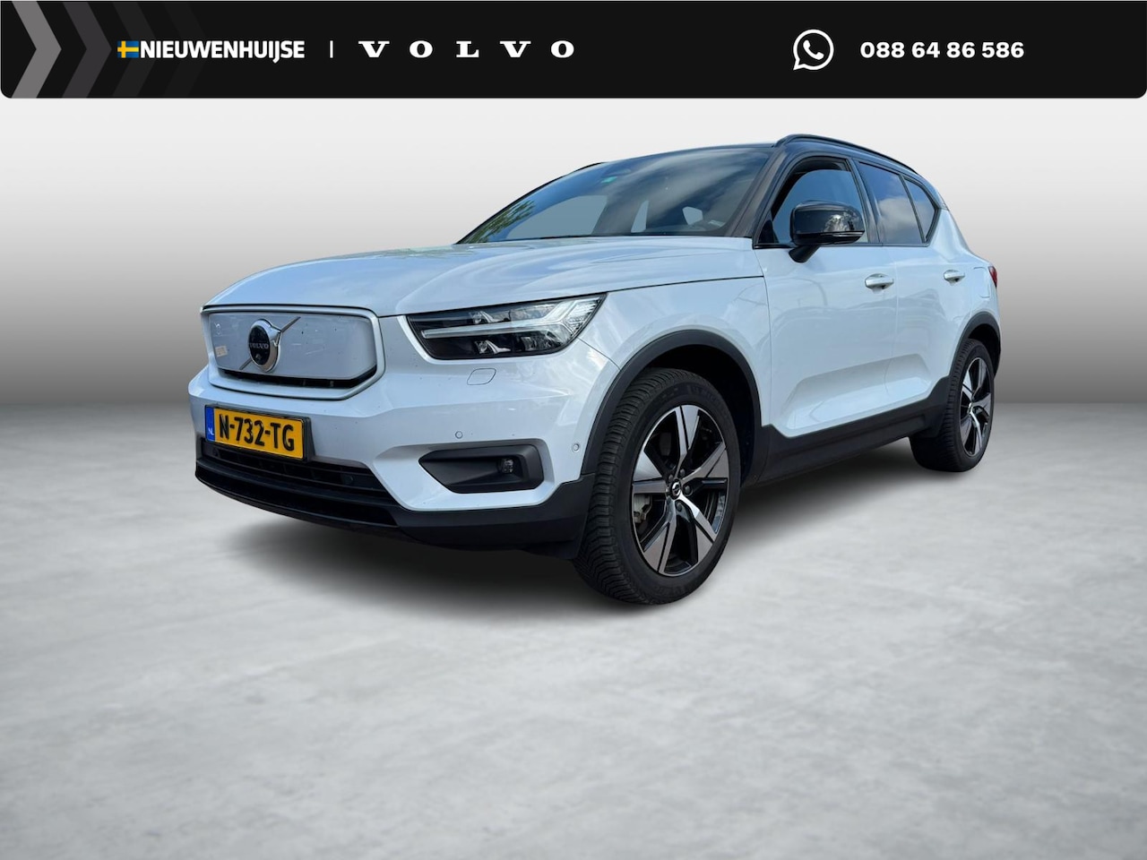 Volvo XC40 - Recharge 70 kWh Pro | Trekhaak | Warmtepomp | 360 Graden Camera | Parkeersensoren | Panora - AutoWereld.nl