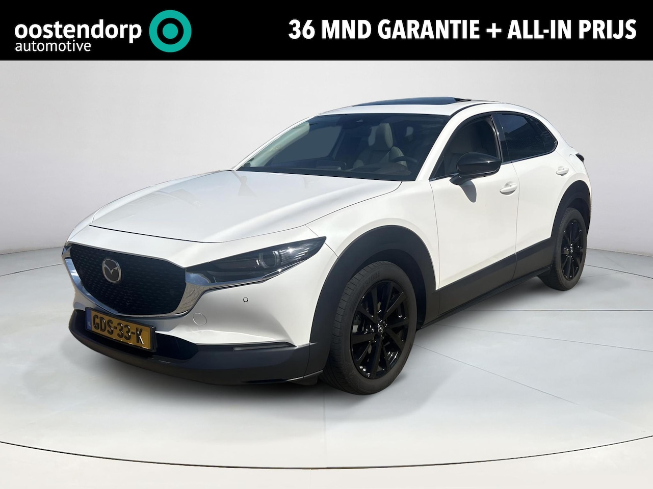 Mazda CX-30 - 2.0 e-SkyActiv-X M Hybrid Luxury | Schuif/Kantel dak | Memory zetels | 360° camera | Trekh - AutoWereld.nl