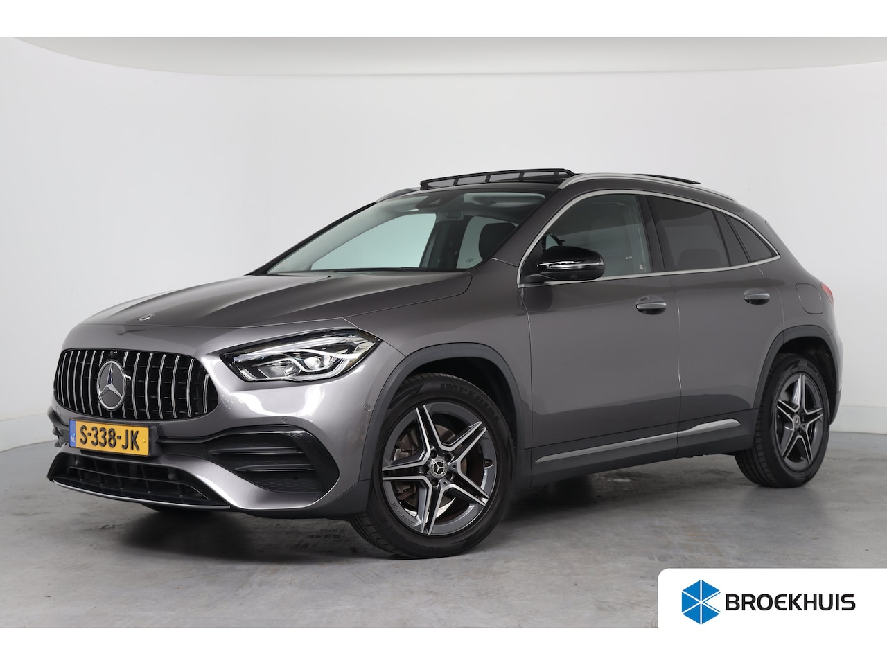 Mercedes-Benz GLA-Klasse - 250 e AMG Line | Elektrisch Panoramadak | Memory | 360* Camera | Stoelverwarming | Navigat - AutoWereld.nl