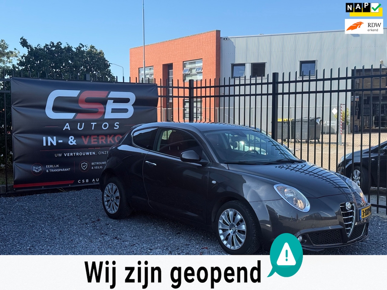 Alfa Romeo MiTo - 1.3 JTDm ECO Esclusivo GEEN VERMOGEN! - AutoWereld.nl