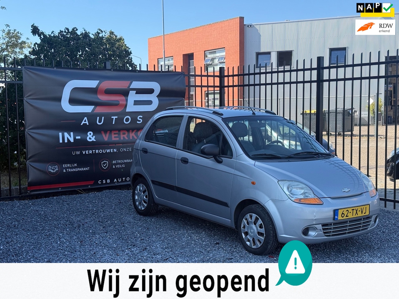 Chevrolet Matiz - 0.8 Style AIRCO!AUTOMAAT!APK!KOOPJE! - AutoWereld.nl
