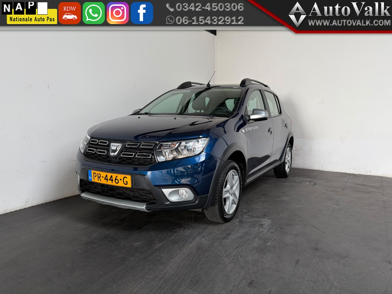 Dacia Sandero Stepway - 0.9 TCe SL Stepway. Trekhaak! - AutoWereld.nl