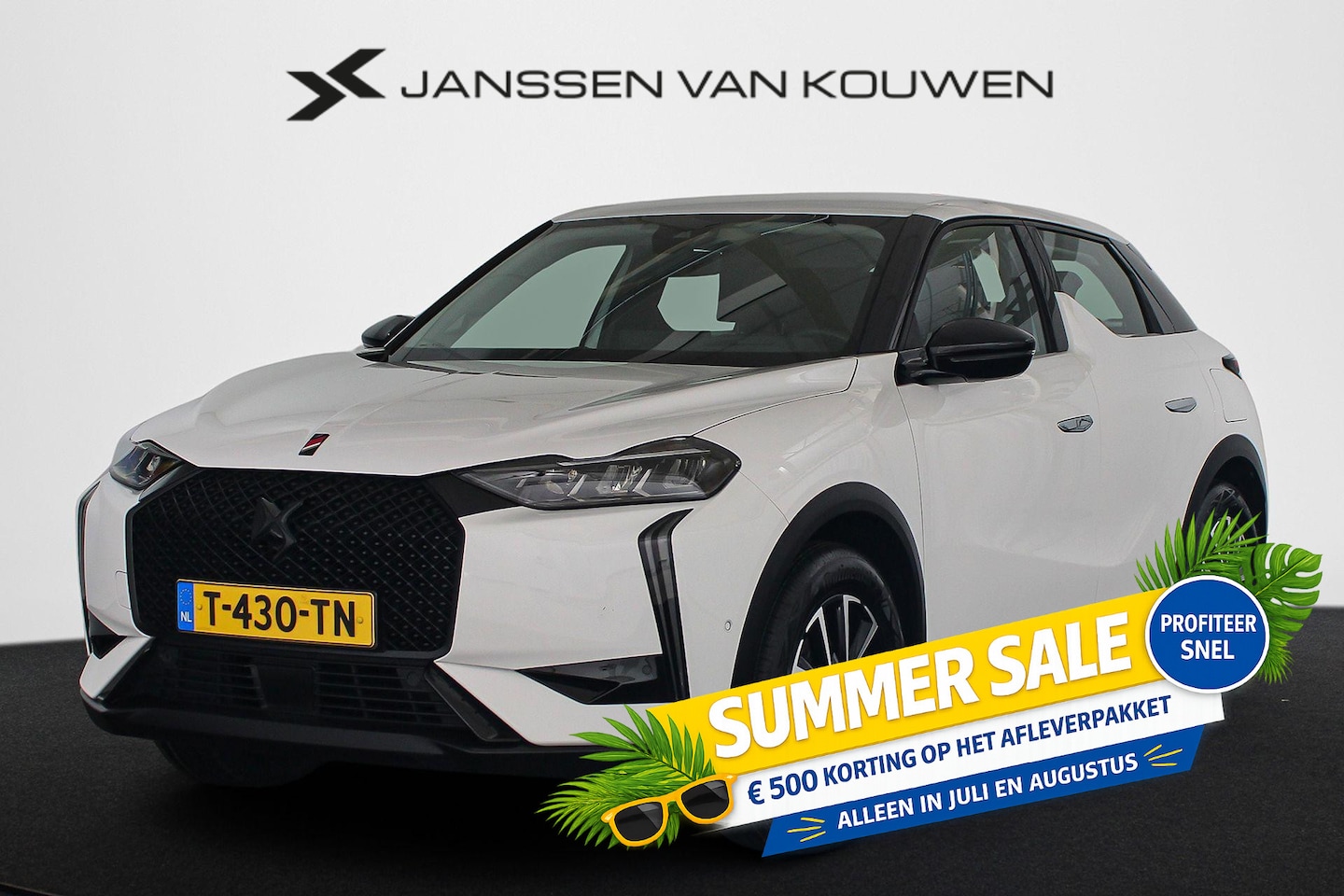 DS 3 - E-Tense Performance Line 54 kWh Head-Up Camera Dodehoek Apple CarPlay - AutoWereld.nl
