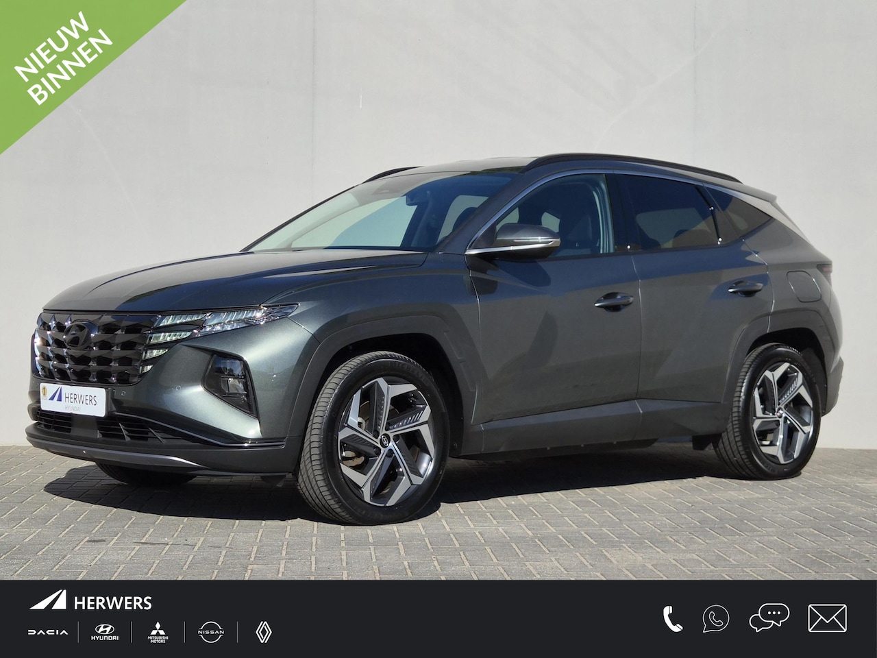 Hyundai Tucson - 1.6 T-GDI PHEV Comfort Smart 4WD / SOH 100% / Dealer onderhouden / Fabrieksgarantie tot 05 - AutoWereld.nl