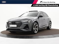 Audi e-tron - S quattro 95 kWh 503pk · SOH 98, 5% · Panoramadak · Luchtvering · Camera · Leder Valcona ·