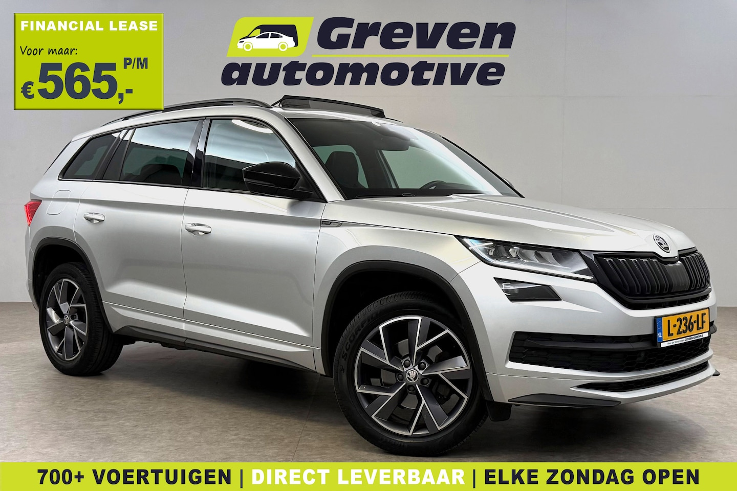 Skoda Kodiaq - 1.5 TSI Sportline 7p. | Pano | Camera | Virtual | Sfeer | Carplay | Canton | Memory | Stoe - AutoWereld.nl