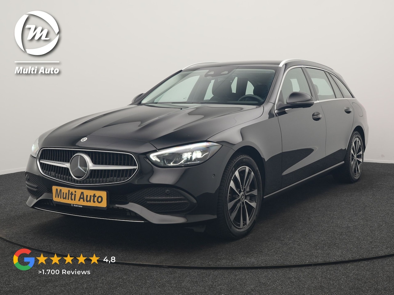 Mercedes-Benz C-klasse Estate - 300 e PHEV 313pk Dealer O.H | Adaptive Cruise | Camera | Apple Carplay | BLIS | Sportstoel - AutoWereld.nl