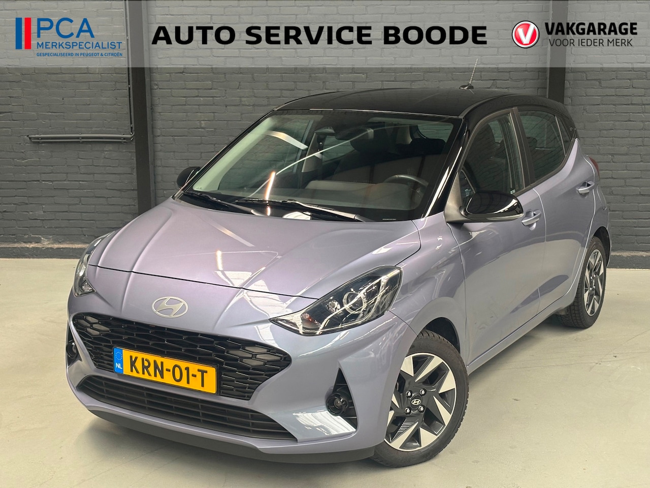 Hyundai i10 - 5-deurs 1.0 Premium automaat - 2-tone - 5-zits - camera - stoel + stuurverwarming - Apple - AutoWereld.nl