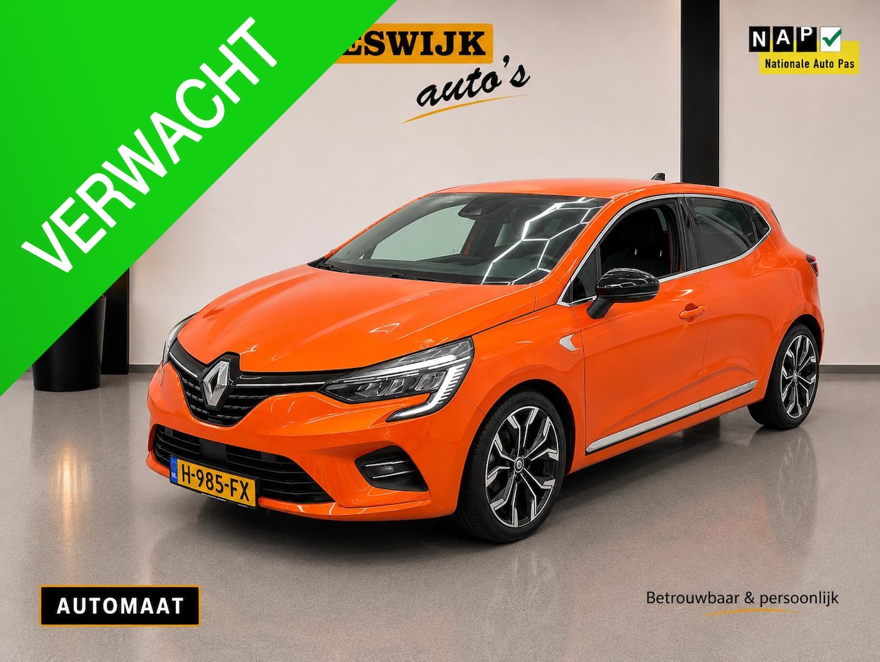 Renault Clio - 1.6 E-Tech Hybrid 145 Techno Airconditioning (automatisch)| Audiosysteem | Automatische ve - AutoWereld.nl
