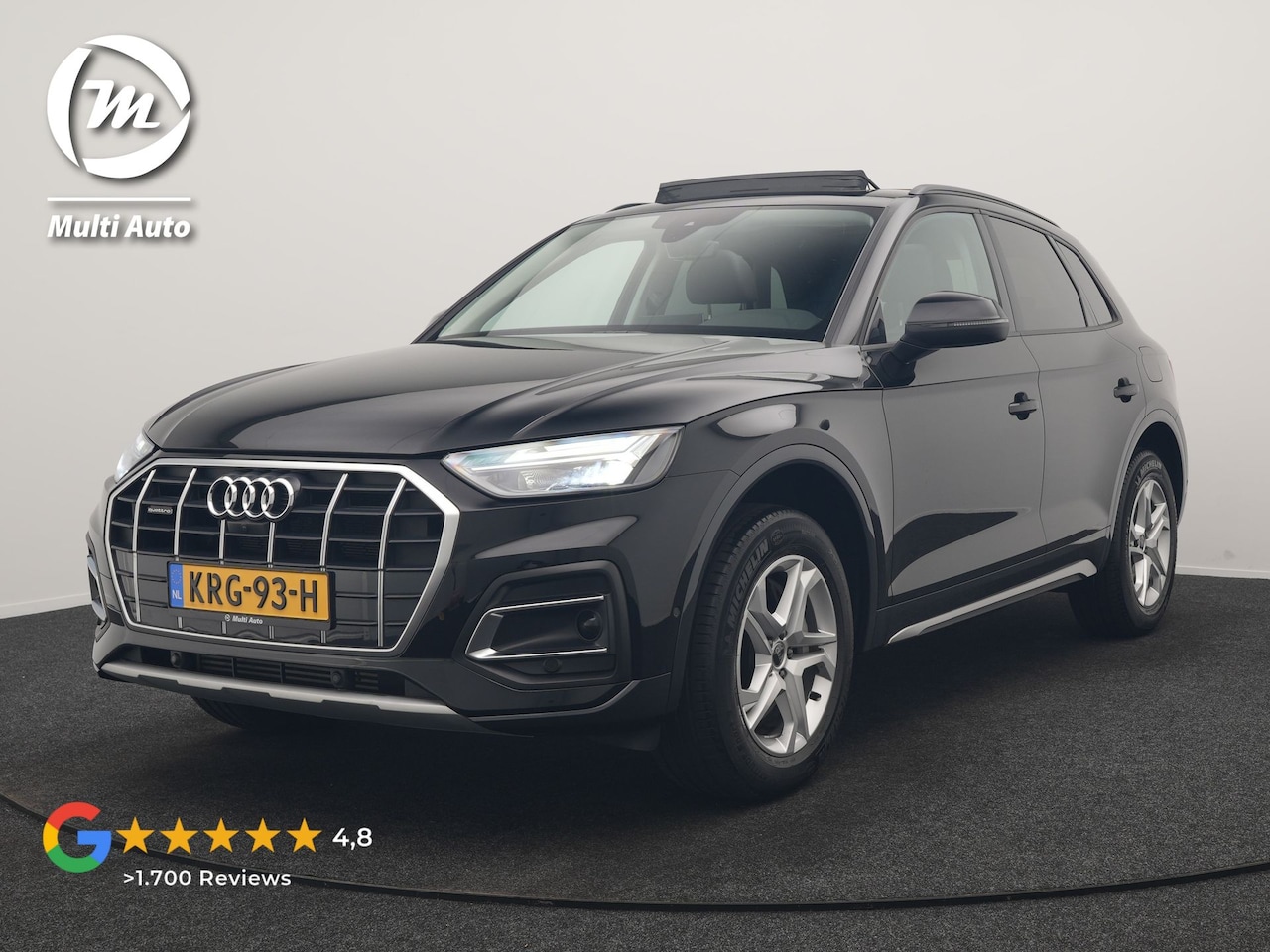 Audi Q5 - 50 TFSI e Advanced edition PHEV 300pk | Trekhaak Af Fabriek | Panodak | 360 Camera | Leder - AutoWereld.nl
