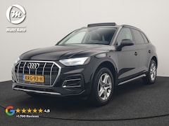 Audi Q5 - 50 TFSI e Advanced edition PHEV 300pk | Trekhaak Af Fabriek | Panodak | 360 Camera | Leder