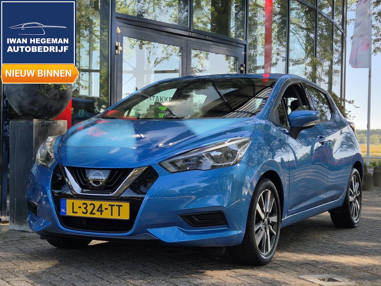 Nissan Micra - 1.0 | Navigatie via Apple Carplay | Airconditioning | Cruise Control | Licht metalen velge - AutoWereld.nl
