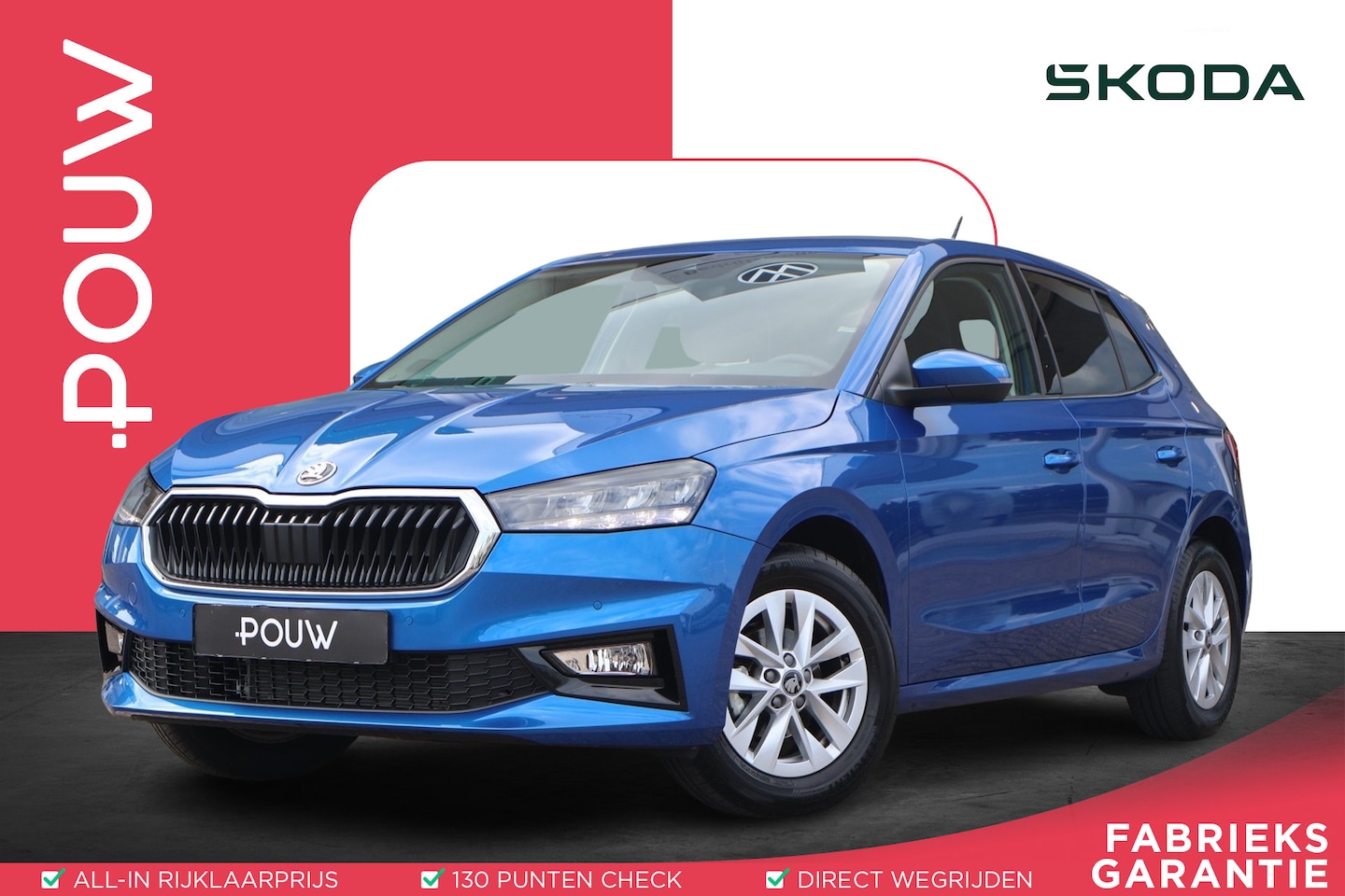 Skoda Fabia - 1.0 TSI 95pk Business Edition | Navigatie | Camera | PDC | Keyless | Apple Carplay - AutoWereld.nl