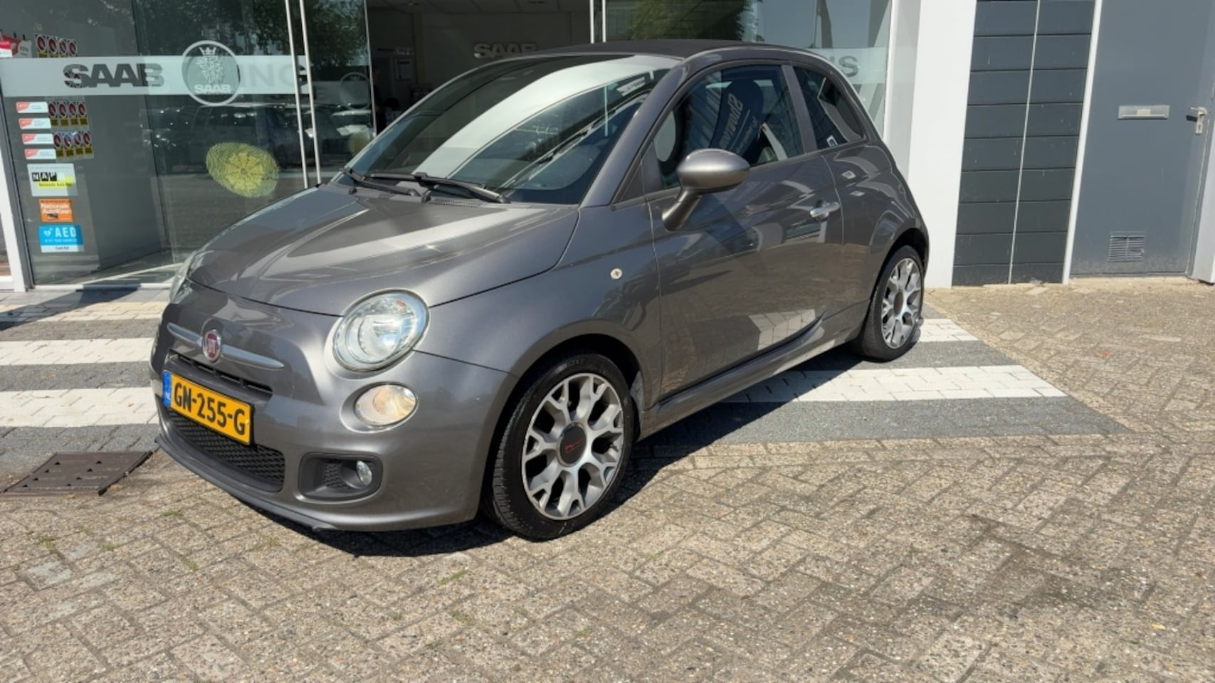 Fiat 500 C - 0.9 500S Navi | Cruise control | 4nw banden en apk - AutoWereld.nl
