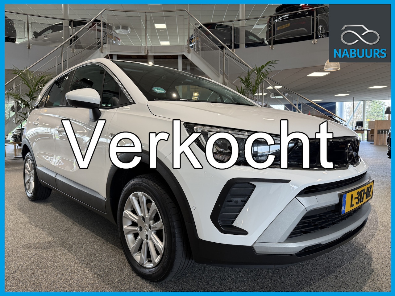 Opel Crossland - 1.2 Turbo 130pk Elegance Automaat, NL auto, Trekhaak, Camera - AutoWereld.nl