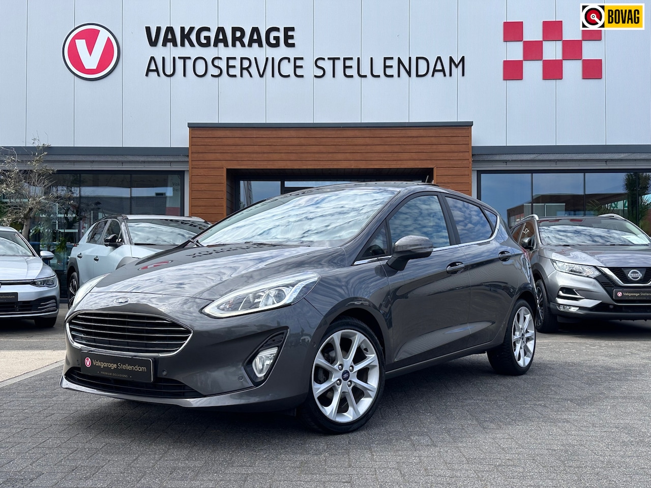 Ford Fiesta - 1.0 EcoBoost Titanium|Panodak|Winterpack|Camera|Apple Carplay|B&O Speakers - AutoWereld.nl