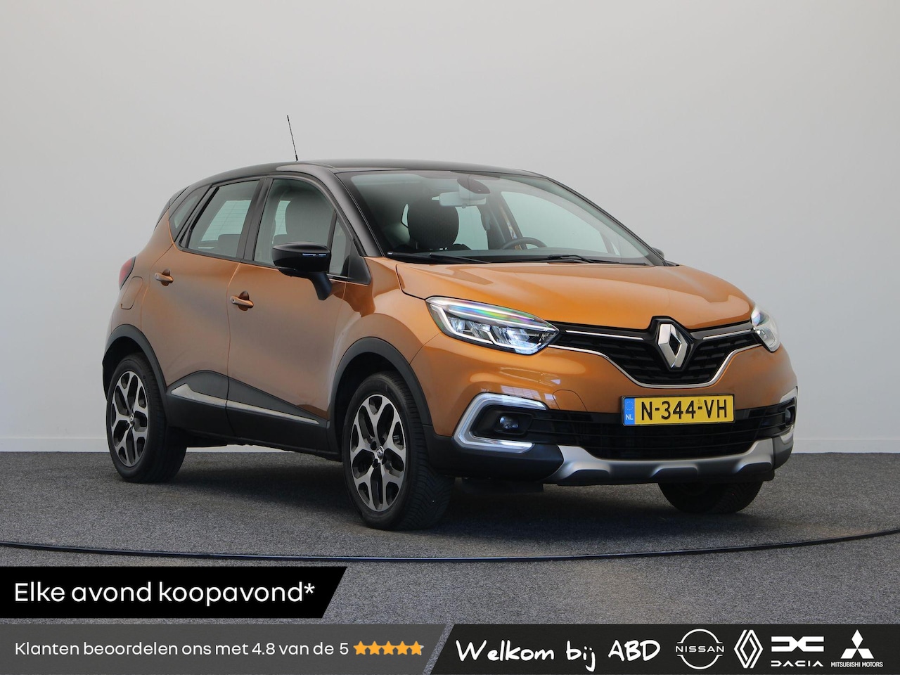 Renault Captur - TCe 90pk Intens | Trekhaak | Lichtsensor | Regensensor | Cruise control | - AutoWereld.nl