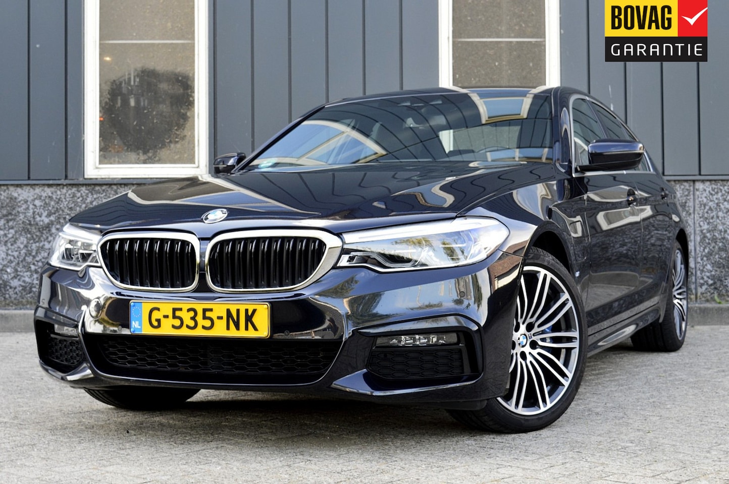 BMW 5-serie - 530e iPerformance Saphir Edition M-Sport SOH 88% Rijklaarprijs-Garantie Leder Interieur Le - AutoWereld.nl