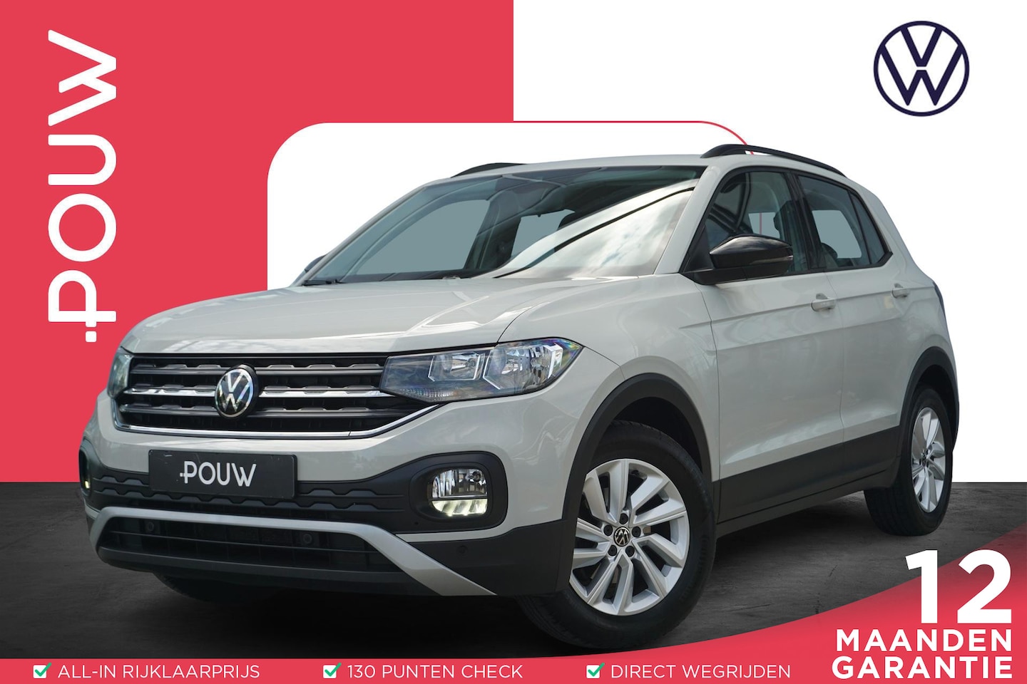 Volkswagen T-Cross - 1.0 TSI 95pk Life | Achteruitrijcamera | Navigatie | Adaptive Cruise - AutoWereld.nl