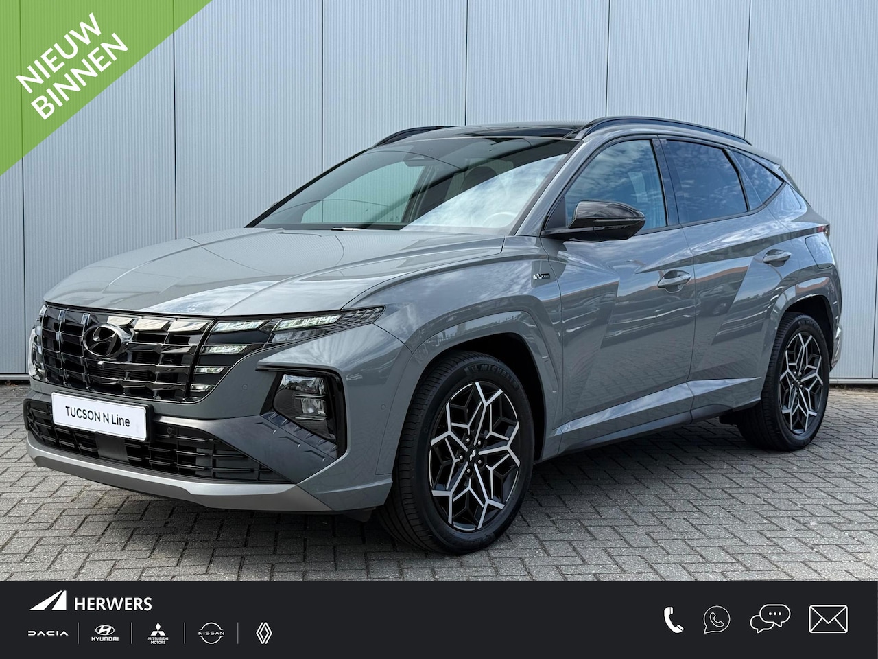 Hyundai Tucson - 1.6 T-GDI 230pk HEV N Line 4WD / Uniek AWD / Trekhaak met 1650 kg trekvermogen / Pano dak - AutoWereld.nl