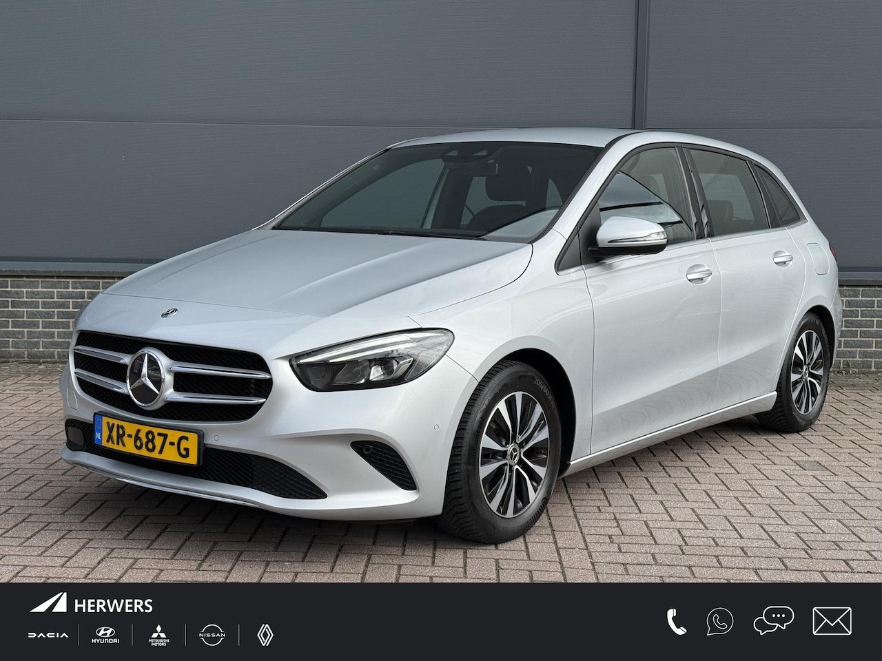 Mercedes-Benz B-klasse - 180 Business Solution Automaat / Dealer Onderhouden / 1e Eigenaar / Trekhaak / Navigatie / - AutoWereld.nl