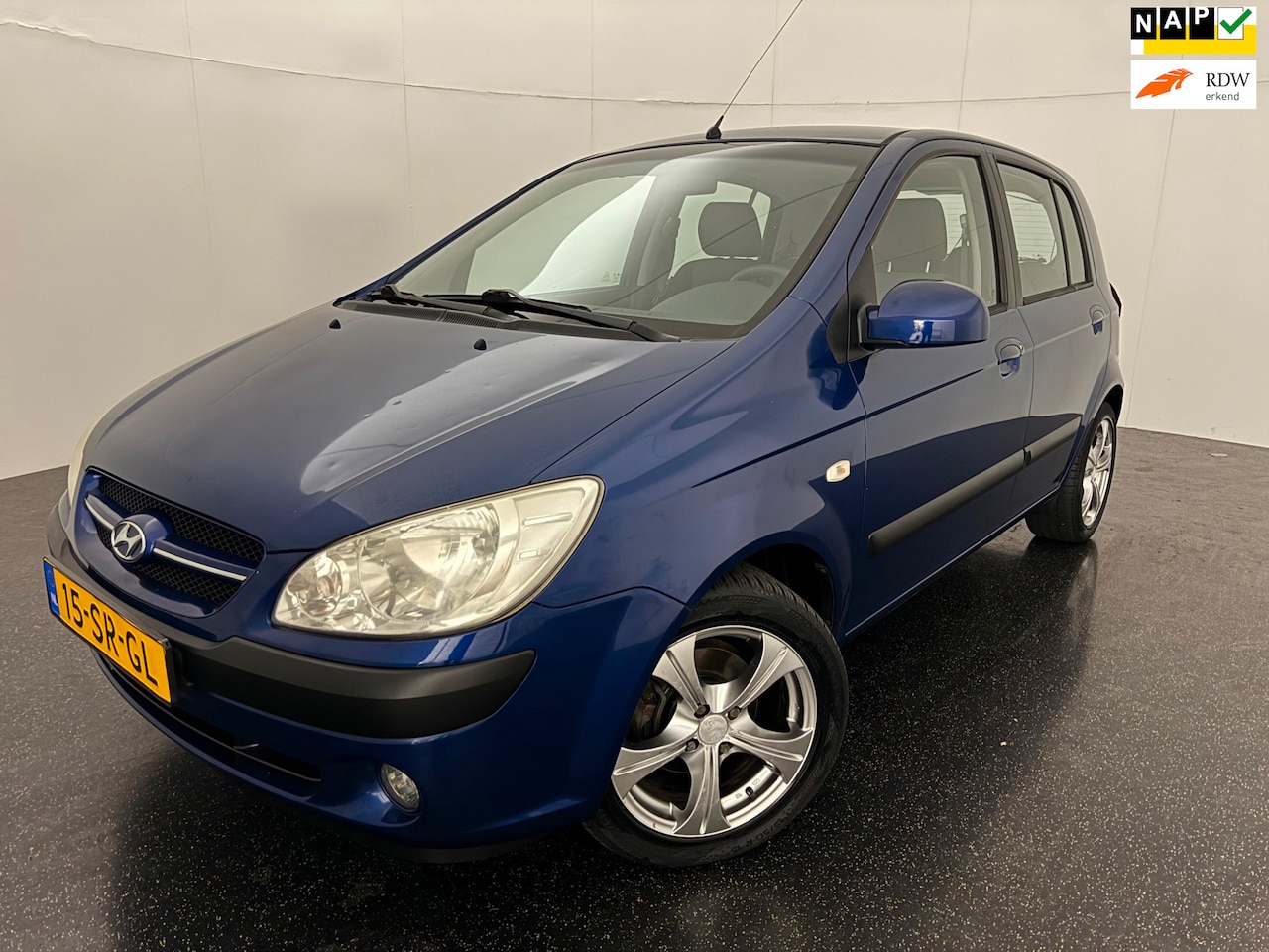 Hyundai Getz - 1.4i Active Cool Airco Nw Apk NAP - AutoWereld.nl