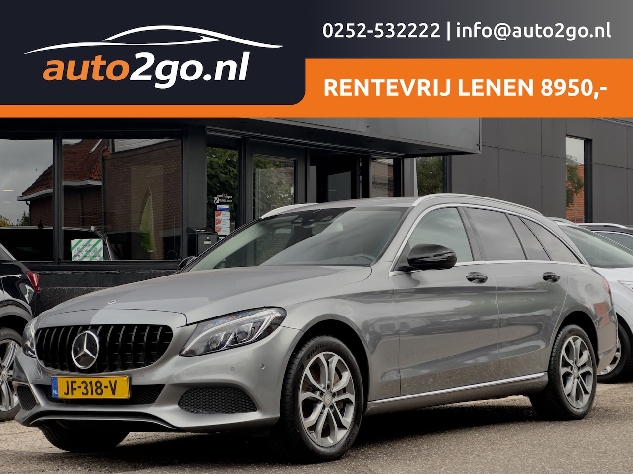 Mercedes-Benz C-klasse Estate - 350E AUT7 EDITION. SPORTLEDER NAVI CAMERA LMV PDC - AutoWereld.nl