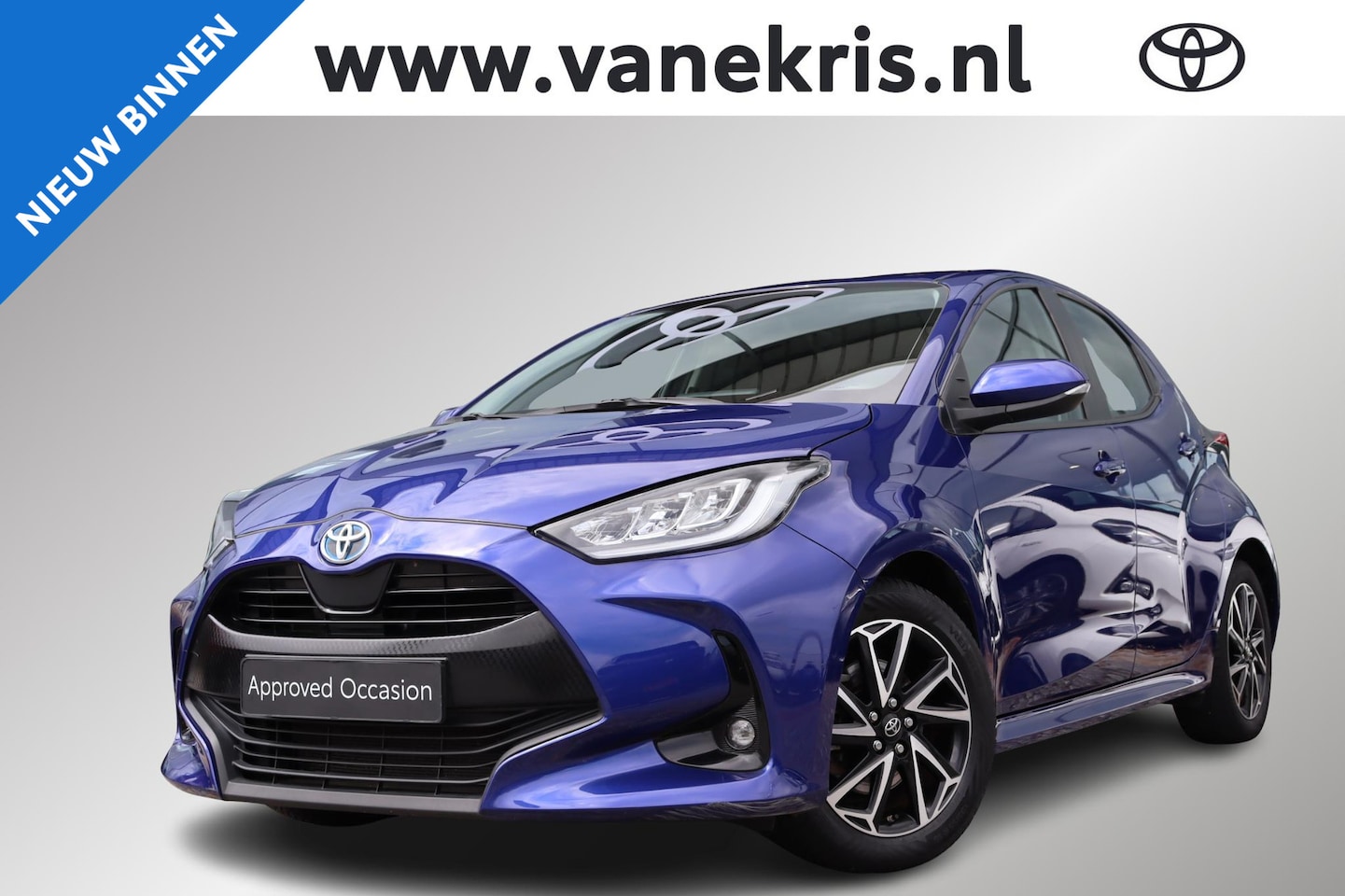 Toyota Yaris - 1.5 Hybrid Dynamic 1.5 Hybrid Dynamic, LM velgen, Keyless entry, Adaptieve cruise control, Lane assist. - AutoWereld.nl
