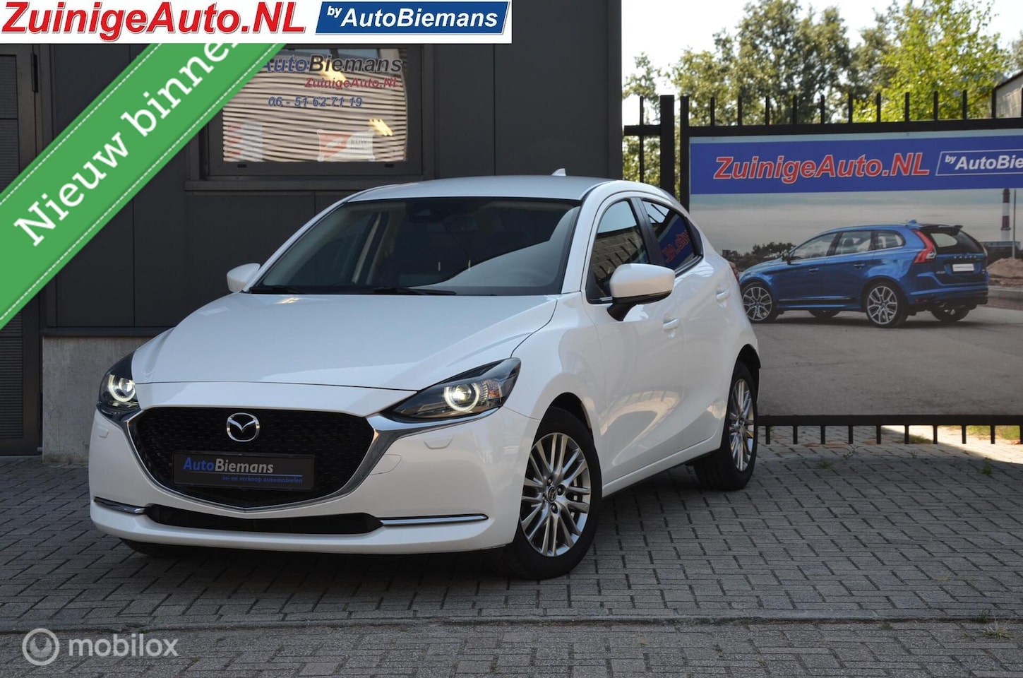 Mazda 2 - 1.5i Automaat Leer/Alcantara Navi Apple Carplay G Luxury - AutoWereld.nl