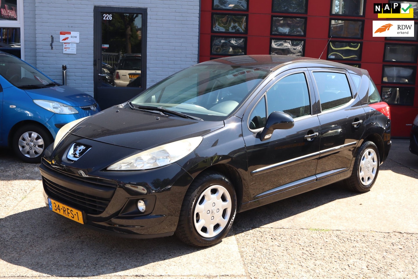 Peugeot 207 SW - 1.4 VTi Blue Lease 1.4 VTi Blue Lease , AIRCO , NIEUWE APK , TREKHAAK - AutoWereld.nl