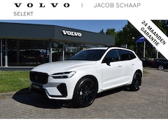 Volvo XC60 - T8 AWD 455PK Plug-in Hybrid Ultra Black Edition | HUD | Luchtvering | Panodak | H&K | 360