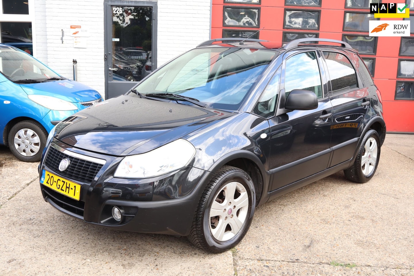 Fiat Sedici - 1.6-16V Dynamic 1.6-16V Dynamic , ELEK PAKKET, AIRCO, TREKHAAK - AutoWereld.nl