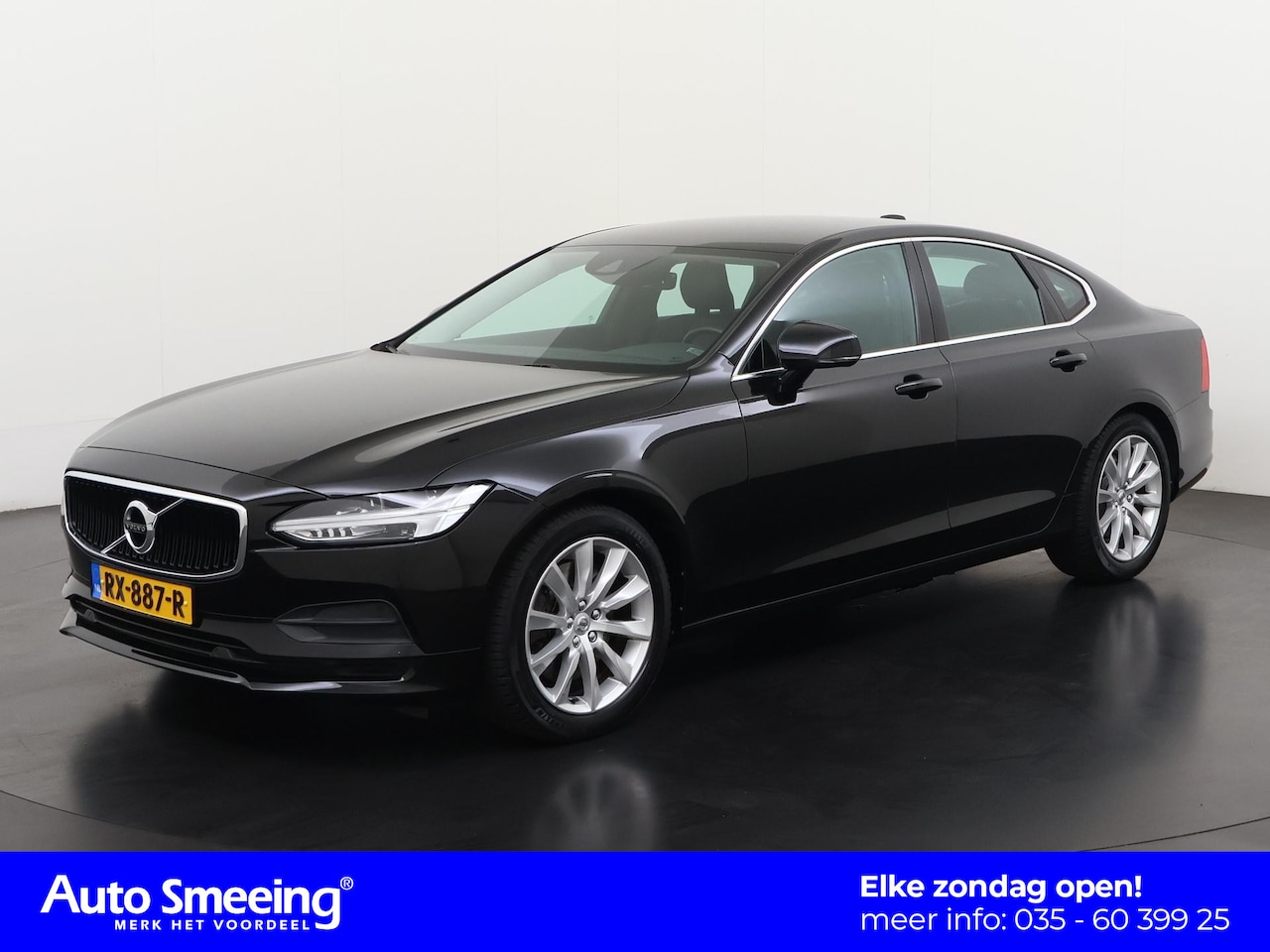 Volvo S90 - 2.0 T4 Momentum+ | Trekhaak | Leder | Carplay | Stoelverwarming | ACC | Zondag Open! - AutoWereld.nl
