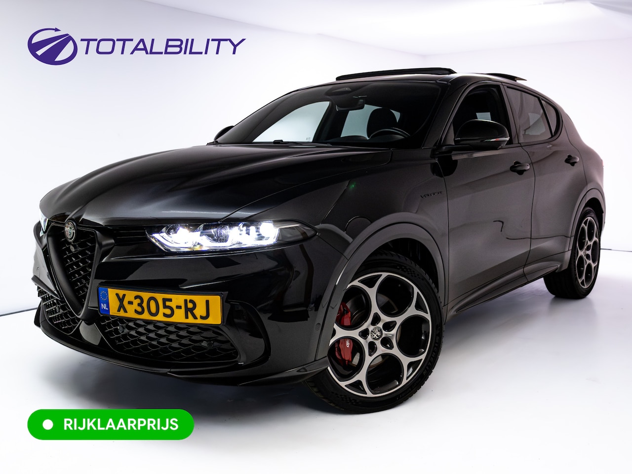 Alfa Romeo Tonale - 1.5T Hybrid Veloce | Leer | Panoramadak | Elec. achterklep | Afn. trekhaak | Adap. Cruise - AutoWereld.nl