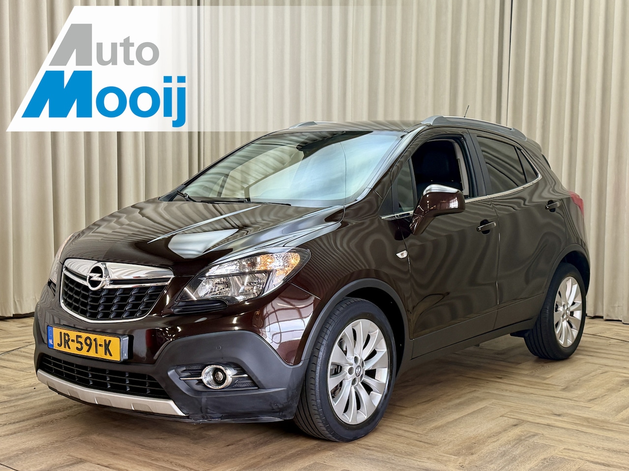 Opel Mokka - 1.4 T Cosmo *1/2 Leder* Automaat / Navigatie / Cruise Control / ECC Clima / 18"LMV - AutoWereld.nl