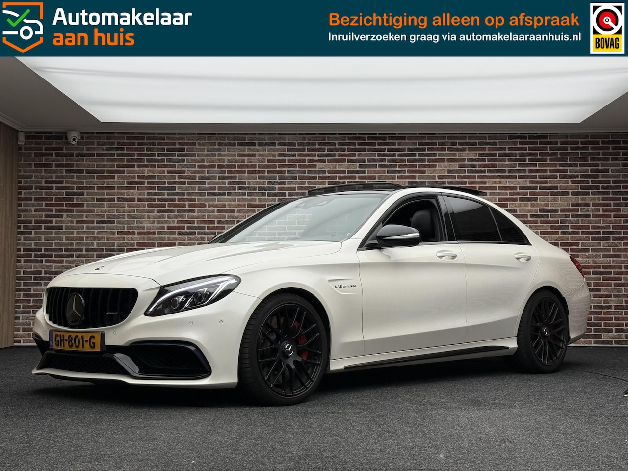 Mercedes-Benz C-klasse - AMG 63 S | Pano | Burmester | - AutoWereld.nl