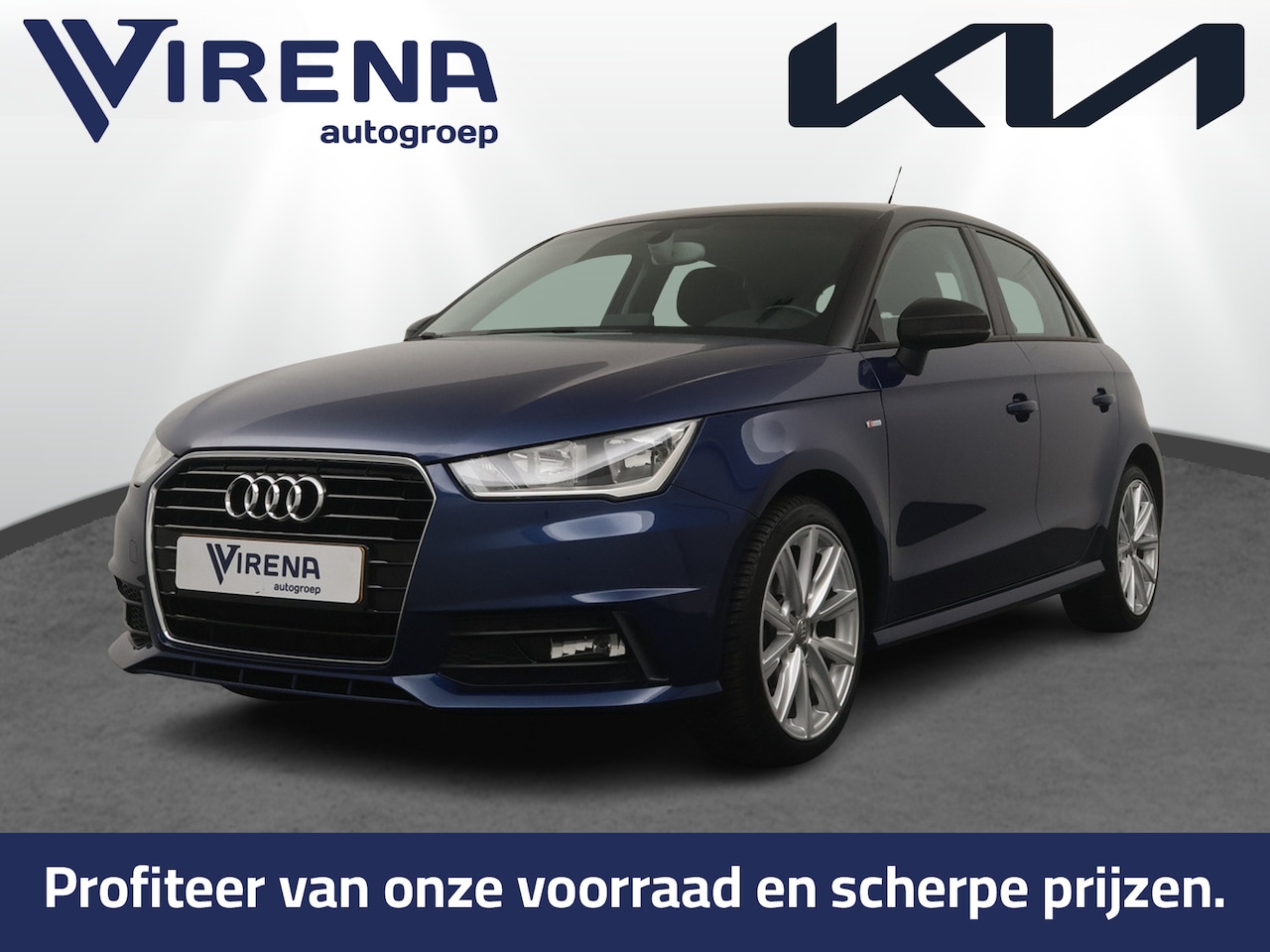 Audi A1 Sportback - 1.0 TFSI Pro Line - S-Line - Cruise control - Navigatie - Audi Multimedia - - Virena Zeker - AutoWereld.nl