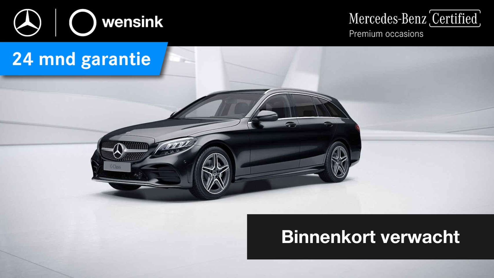 Mercedes-Benz C-klasse Estate - 200 Business Solution AMG | Panoramadak | Digitaal dashboard | Stoelverwarming | - AutoWereld.nl
