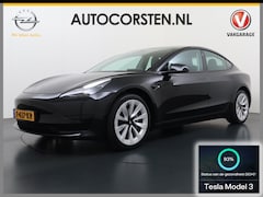 Tesla Model 3 - Standard RWD Plus 60kWh Warmtepomp LFP-Accu SOH 93% AMD Ryzen™ ­Stuur+Stoelverwarming Navi