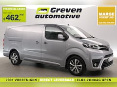 Toyota ProAce - 2.0 L3H1 180PK | Marge | Automaat | Clima | Cruise | Camera | 3 Zits | HUD | Carplay | 2xS