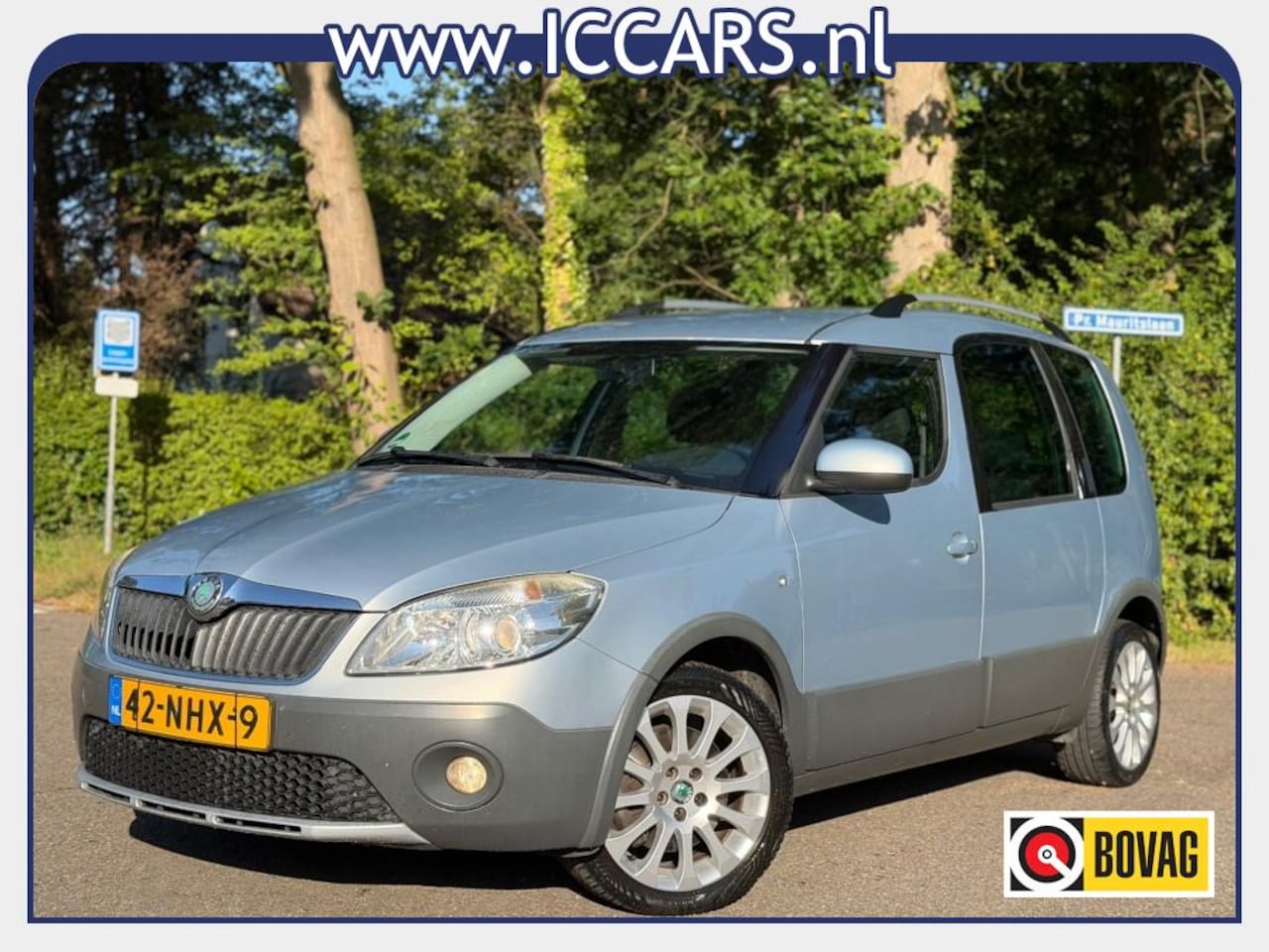 Skoda Roomster - 1.2 TSI AMBITION - Ketting vv - Airco - Trekhaak !!! - AutoWereld.nl