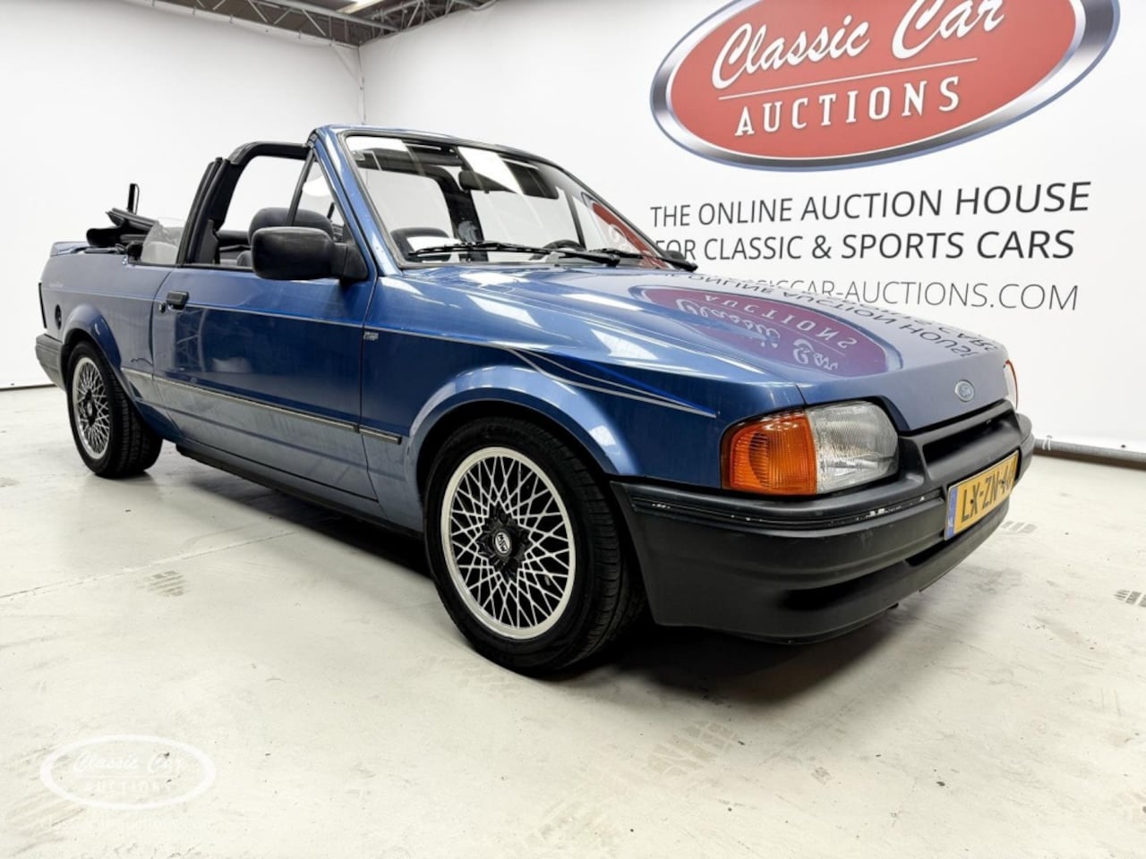 Ford Escort - 1.6 Ghia Convertible - ONLINE AUCTION - AutoWereld.nl