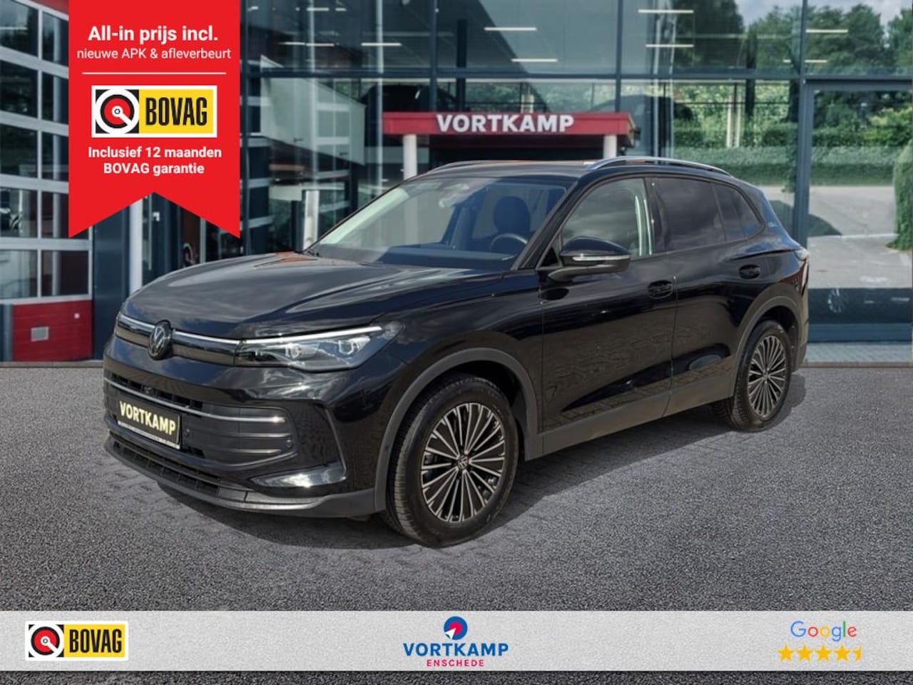 Volkswagen Tiguan - 1.5 eTSI GOAL TREKHAAK/360CAM/ACC/STOEL+STUURVERW/CARPLAY/NAVI - AutoWereld.nl
