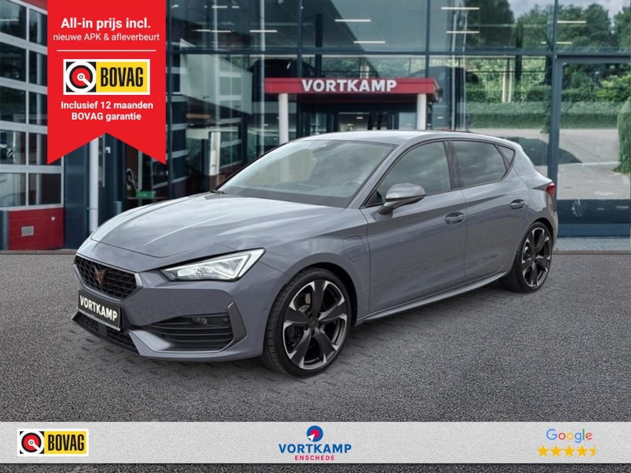 CUPRA Leon - 1.4 TSI E-HYBRID VZ CAMERA/ACC/STOEL+STUURVERW/CARPLAY/NAVI - AutoWereld.nl