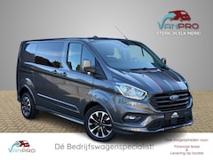 Ford Transit Custom - Sport Automaat 2.0 TDCI 185PK Dubbelcabine/ 2x schuifdeur / LED / Stoelverwarming / Navi /